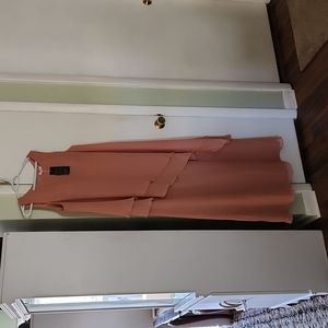 Number Sea formal dress in Salmon.